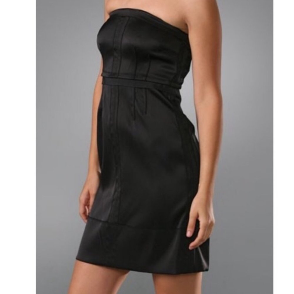 🖤JUICEY COUTURE🖤 SATEEN EXPOSED SEAM DRESS🖤 - Picture 3 of 7